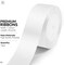 1-1/2 Inches x 25 Yards Solid White Satin Ribbon, Perfect for Crafts, Wedding Decor, DIY Hair Accessories, Sewing, Gift Package Wrapping and More